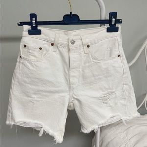 Levi’s Premium 501 High Waisted Jean Short